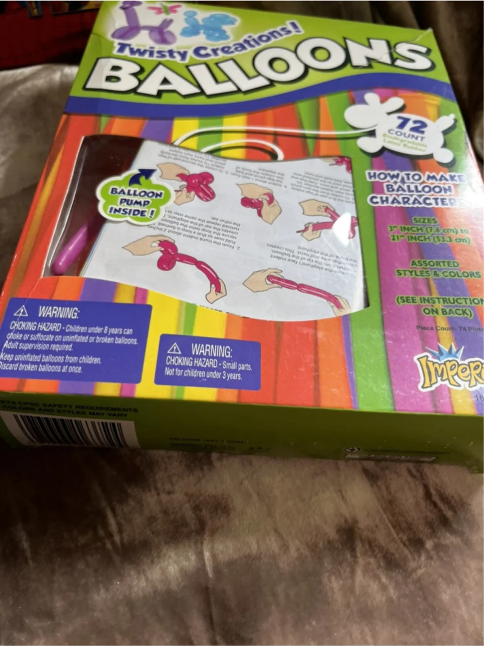Imperial Toy LLC inflate your